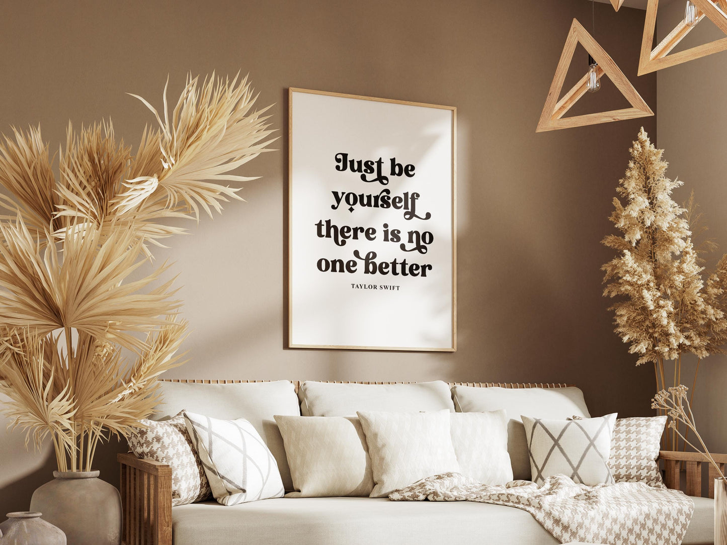 Custom Typography Print, Personalised Quote Wall Art, Custom Text Poster, Aesthetic Home Decor, Bedroom Gallery Print