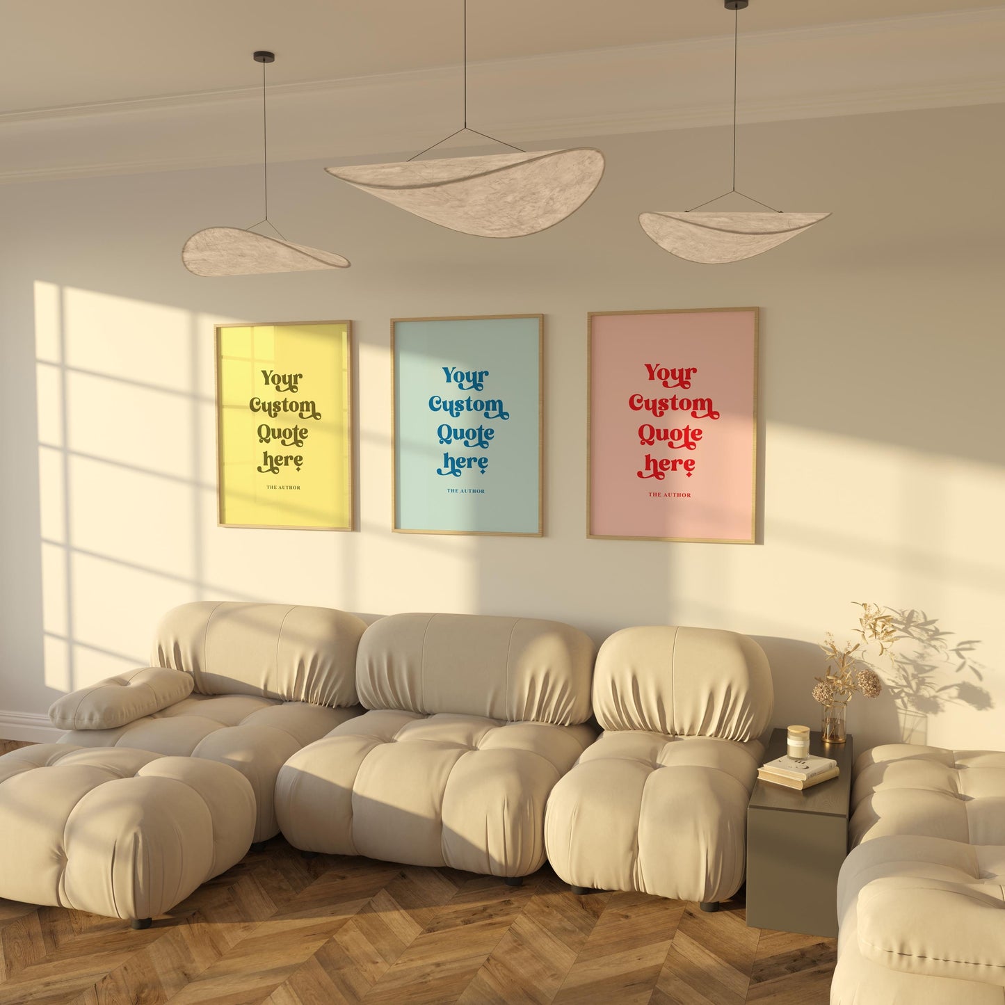 Custom Typography Print, Personalised Quote Wall Art, Custom Text Poster, Aesthetic Home Decor, Bedroom Gallery Print
