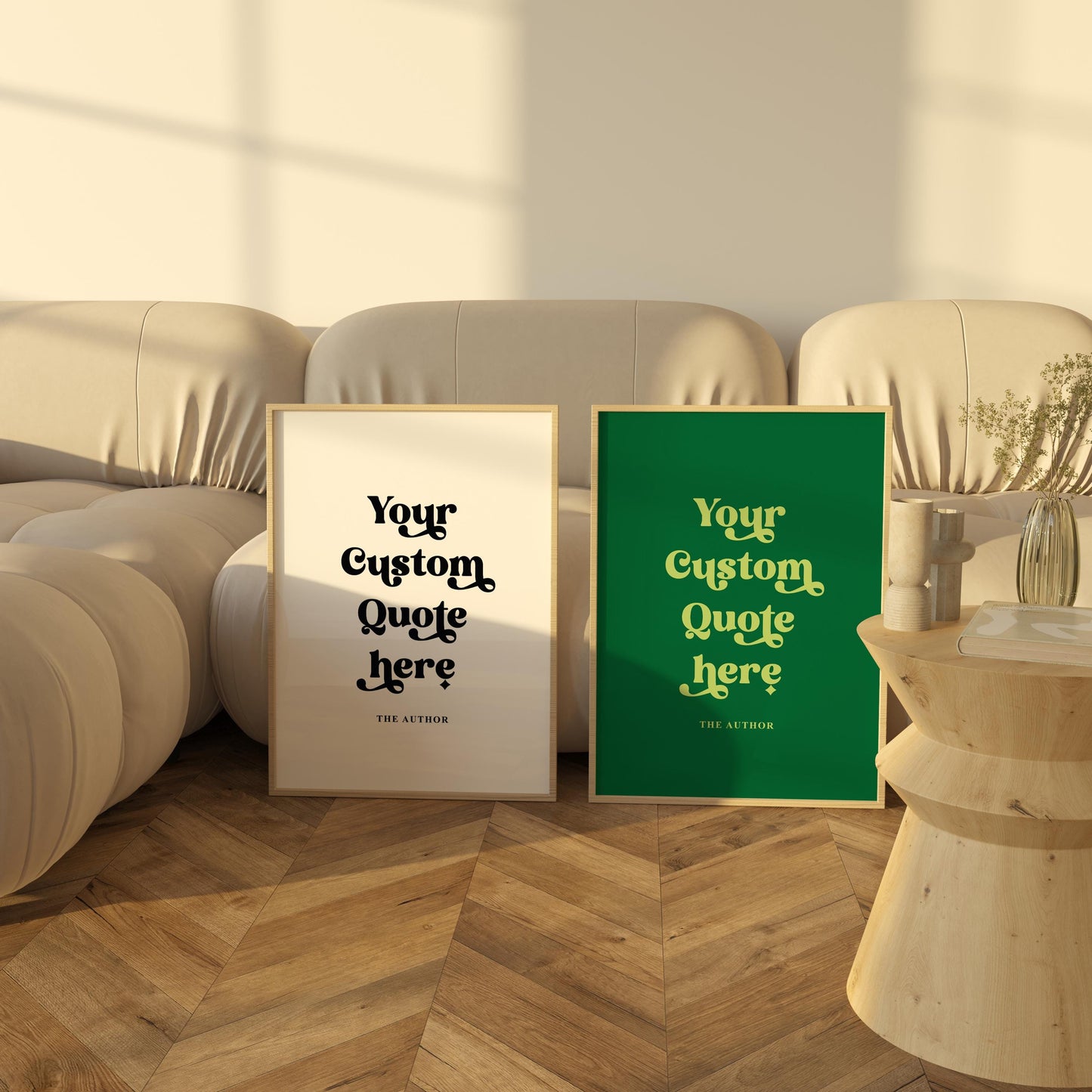 Custom Typography Print