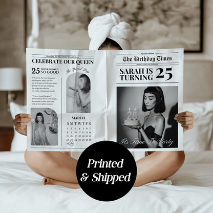 Announcement Newspaper