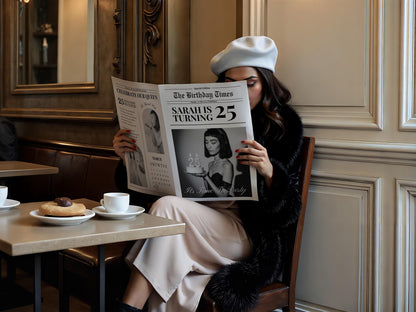 Announcement Newspaper