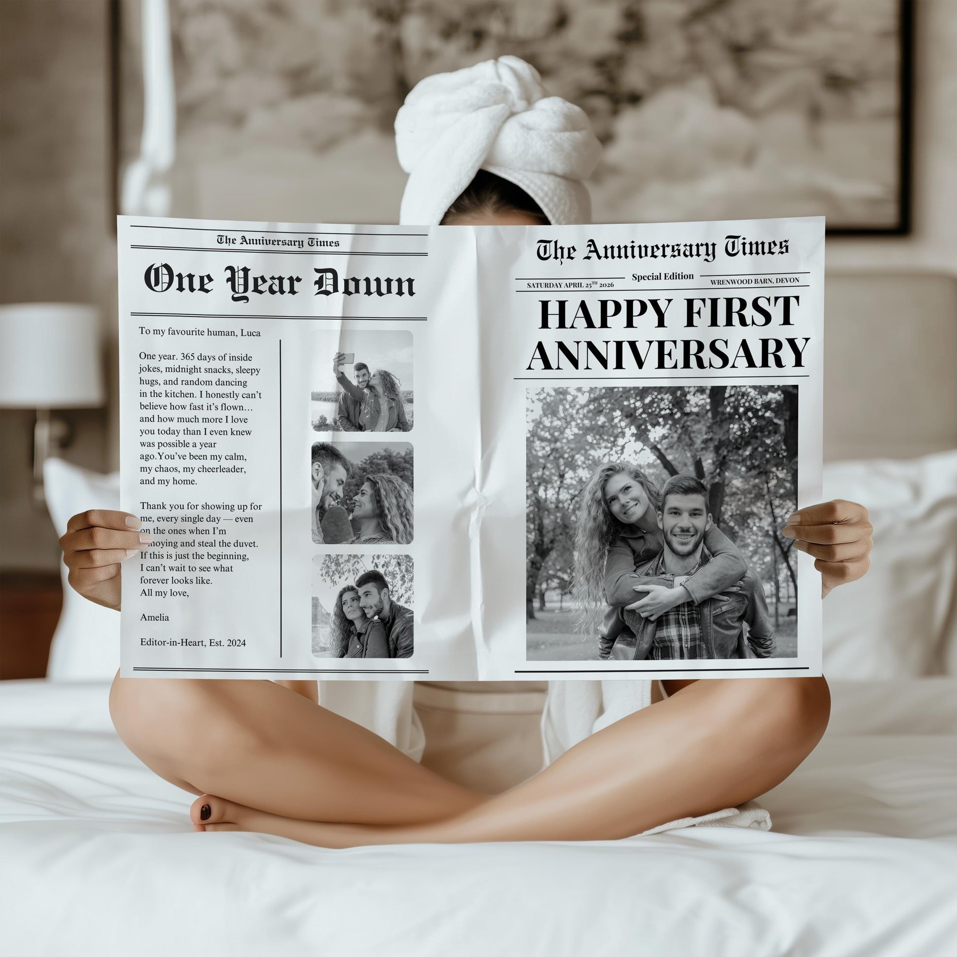 Anniversary Newspaper