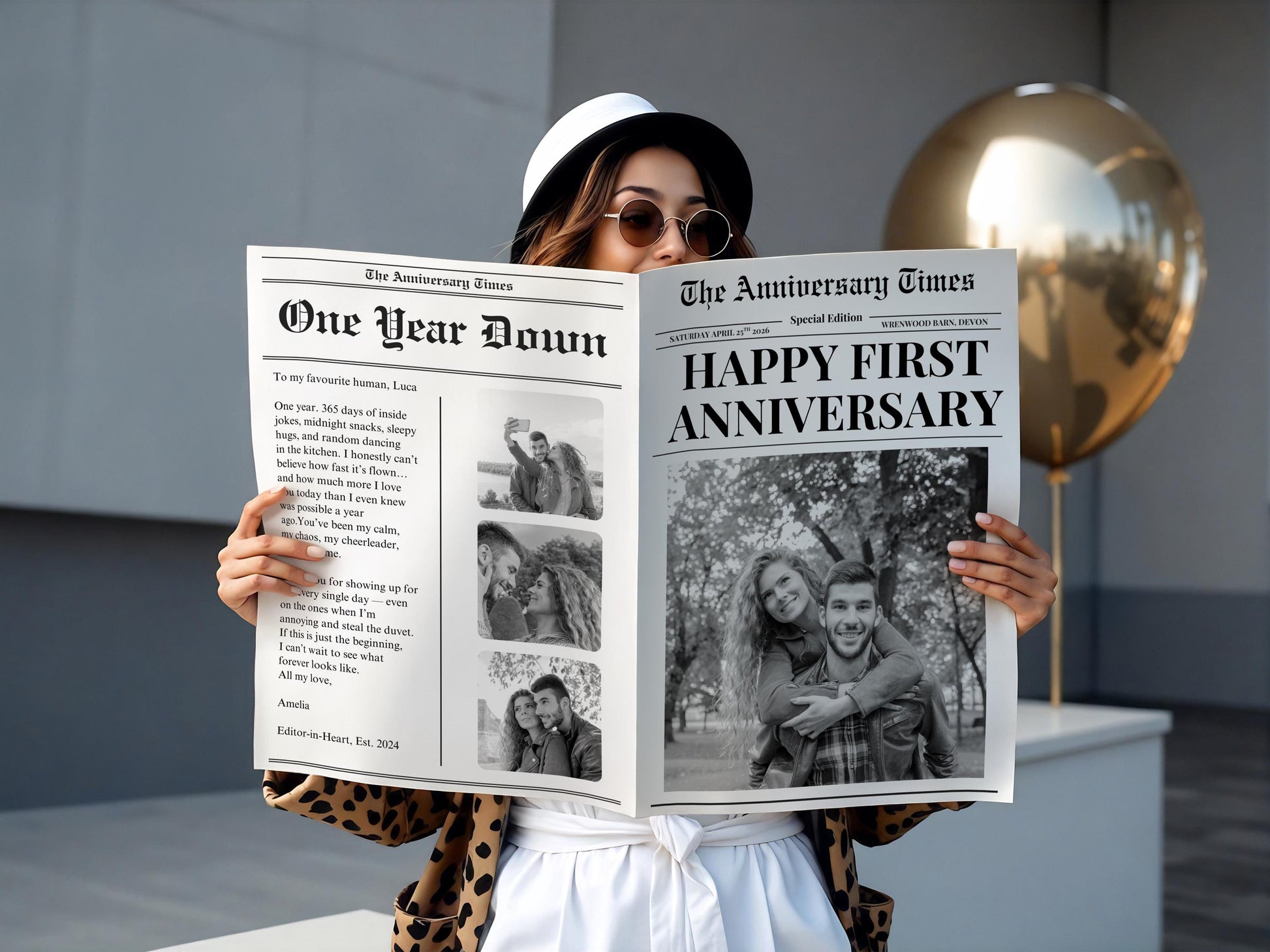 Anniversary Newspaper