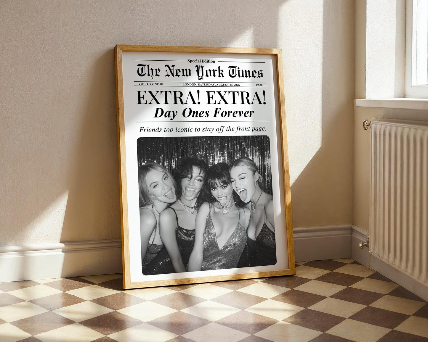 Newspaper Poster