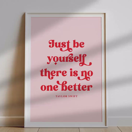 Custom Typography Print, Personalised Quote Wall Art, Custom Text Poster, Aesthetic Home Decor, Bedroom Gallery Print